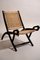 Ninfea Folding Rattan Chairs attributed to Gio Ponti for Fratelli Reguitti, 1958, Set of 2, Image 4