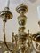 Large Flemish Style Brass Chandelier, 1980s 10