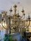 Large Flemish Style Brass Chandelier, 1980s 2