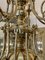 Large Flemish Style Brass Chandelier, 1980s 9
