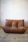 Vintage Leather Togo 2-Seater Sofa by Michel Ducaroy for Ligne Roset, 1980s 1
