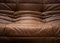 Vintage Leather Togo 2-Seater Sofa by Michel Ducaroy for Ligne Roset, 1980s 11