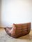 Vintage Leather Togo 2-Seater Sofa by Michel Ducaroy for Ligne Roset, 1980s 4
