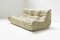 Vintage Togo Cream Leather by Michel Ducaroy for Ligne Roset, France, 1989, Image 22