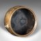 Antiker dekorativer englischer georgischer Kamineimer aus Messing, Feuereimer, 1800er 7