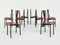 Chocolate-Colored Leather Irma Dining Chairs by Achille Castiglioni for Zanotta, 1979, Set of 8 3