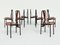 Chocolate-Colored Leather Irma Dining Chairs by Achille Castiglioni for Zanotta, 1979, Set of 8, Image 3