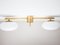 Stella Toi & Moi Ral Colored Ceiling Lamp in Brass and Opaline Glass by Design for Macha 3