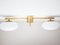 Stella Toi & Moi Ral Colored Ceiling Lamp in Brass and Opaline Glass by Design for Macha, Image 3