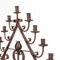 Early 20th Century Wrought Iron Candelabra, Image 3
