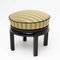 Ebonised Art Deco Stool, 1920s, Image 1