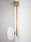 Stella Angel Chrome Opaque Ceiling Lamp in Brass and Opaline Glass by Design for Macha 1