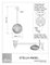 Stella Angel Unpolierte Balanced Deckenlampe aus Messing & Opalglas von Design für Macha 7