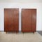 Teak Storage Cabinets by Vittorio Dassi for Dassi, 1960s, Set of 2 1