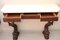 Table Console Antique avec Plateau en Marbre, 1800s 8