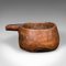 Antique Hand-Carved Pouring Dish in Hardwood, 1850 3