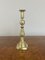 Victorian Brass Candlesticks, 1860s, Set of 2 3