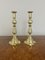 Victorian Brass Candlesticks, 1860s, Set of 2 1