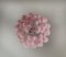 Vintage Italian Murano Chandelier with Pink Glass Petals Drop from Mazzega, 1990s, Image 15