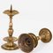 17th Century Brass Candlesticks , Set of 2 4