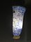 Lámpara de pared de cristal de Murano azul de Stefano Toso, años 50, Imagen 6
