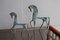 Figurines de Cheval en Métal et Laiton Bronzé, Italie, 1950s, Set de 2 2