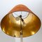 Murano Glass Floor Lamp with Suede Shade by Carlo Scarpa for Venini, Italy, 1940s 5
