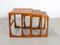 Mid-Century Quadrille Nesting Tables by Robert Bennett for G-Plan, Set of 3 3