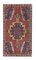 Türkischer Teppich aus roter Wolle 1