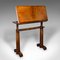 Antique English Adjustable Reading Table, 1835 8