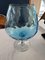 Glas oder Schale aus Blauem & Klarglas von Empoli, 1970er 3