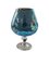 Glas oder Schale aus Blauem & Klarglas von Empoli, 1970er 1