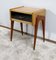 Small Vintage Mahogany Living Room Side Table attributed to Maison Gautier, 1960s 1