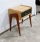 Small Vintage Mahogany Living Room Side Table attributed to Maison Gautier, 1960s 3