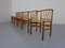 Danish J-151 Chairs in Oak by Erik Ole Jørgensen for Kvist Furniture, 1960s, Set of 6 6