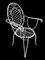 Provencal Wrought Iron Armchairs, 1960s, Set of 4 4