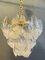 Large Murano Glass Chandelier from Mazzega, 1974 24