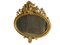 Espejo Luis XV oval grande de madera dorada, Imagen 2