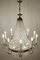 Large Empire Style Crystal Chandelier, 1940s 5