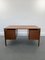 Teak Freestanding Desk by G.V. Gasvig for GV Mobler, 1970s 5