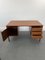 Teak Freestanding Desk by G.V. Gasvig for GV Mobler, 1970s 10