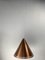 Large Danish Perforated Copper Hanging Pendant from Nordisk Solar, 1960s, Image 6