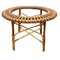 Rattan and Marble Sun Table, 1950s 7
