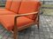 Divan Mid-Century en Noyer, 1960s 19