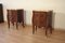 Louis XV Inlaid Rosewood Dresser and Bedside Tables, 1920s, Set of 3 10