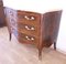 Louis XV Inlaid Rosewood Dresser and Bedside Tables, 1920s, Set of 3 6