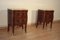 Louis XV Inlaid Rosewood Dresser and Bedside Tables, 1920s, Set of 3 1