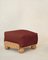 Cove Footstool in Clay by Fred Rigby Studio 1