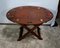 Late 19th Century Butler Boat Side Table on Trestles, 1890s 1