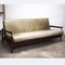 Manhattan Sofabed in Afromosia and Green Leather by Guy Rogers, 1960s 11